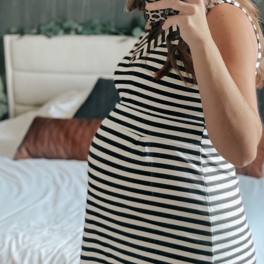 Striped Maternity Dress | Three Seasons Maternity | small
